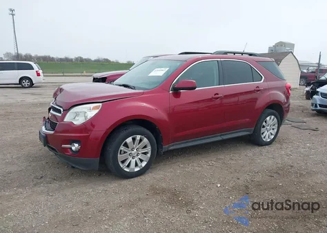 2011 Chevrolet Equinox 2Lt из США, поврежденный, VIN 2CNALPEC5B6260634